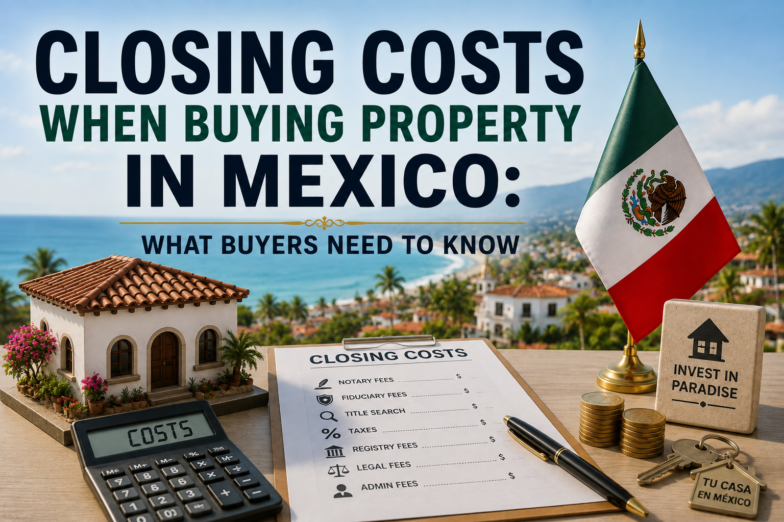 Closing Costs When Buying Property in Mexico: What Buyers Need to Know